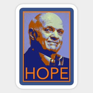 Lou Lamoriello Hope - New York Islanders Sticker